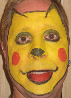 Pokemon face painting